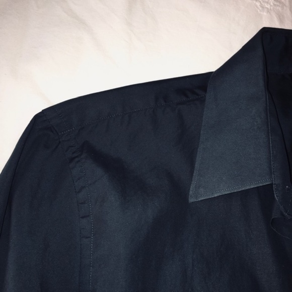 EUC Kenneth Cole New York Men's Dark Green Dress Shirt - Small - Picture 3 of 12